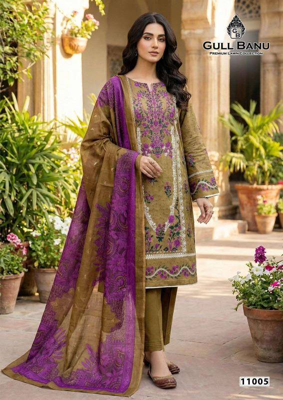 Gull aahmed gull banu vol- 11 salwar suit supplier in Bangalore